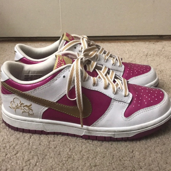 Nike dunk low GS rave pink gold - Picture 6 of 9